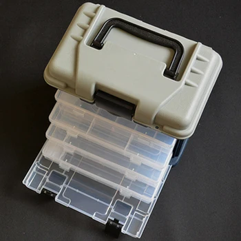 Large Multi-purpose Fishing Box 4 Layer Portable Plastic Handle LuYa Toolbox Fishing Accessories Compact and Convenient to Carry
Large Multi-purpose Fishing Box 4 Layer Portable Plastic Handle LuYa Toolbox Fishing Accessories Compact and Convenient to Carry
