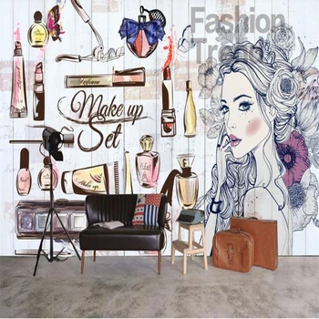 beibehang Fashion Art Nail Salon Beauty Shop Hand Painted Girl Wallpaper 3d Clothing Store Background Wall Decoration Wallpaper
beibehang Fashion Art Nail Salon Beauty Shop Hand Painted Girl Wallpaper 3d Clothing Store Background Wall Decoration Wallpaper