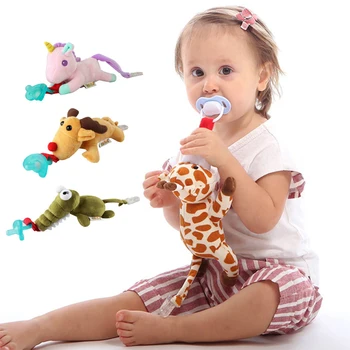 Baby Silicone Pacifier Plush Toy Safe Newborn Teether Pacifier Clips Holder Cartoon Dummy Nipple Soother Feeding Accessories
Baby Silicone Pacifier Plush Toy Safe Newborn Teether Pacifier Clips Holder Cartoon Dummy Nipple Soother Feeding Accessories