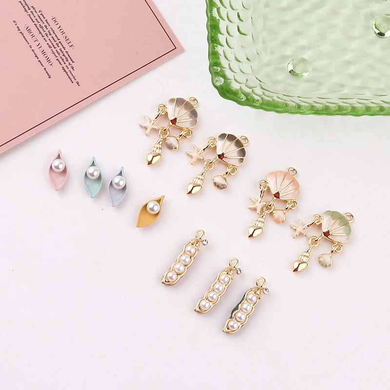 New 30pcs/lot Geometry shell/pea shape alloy drop oil Fashion Earring/necklace charms diy jewelry pendants accessory
New 30pcs/lot Geometry shell/pea shape alloy drop oil Fashion Earring/necklace charms diy jewelry pendants accessory
