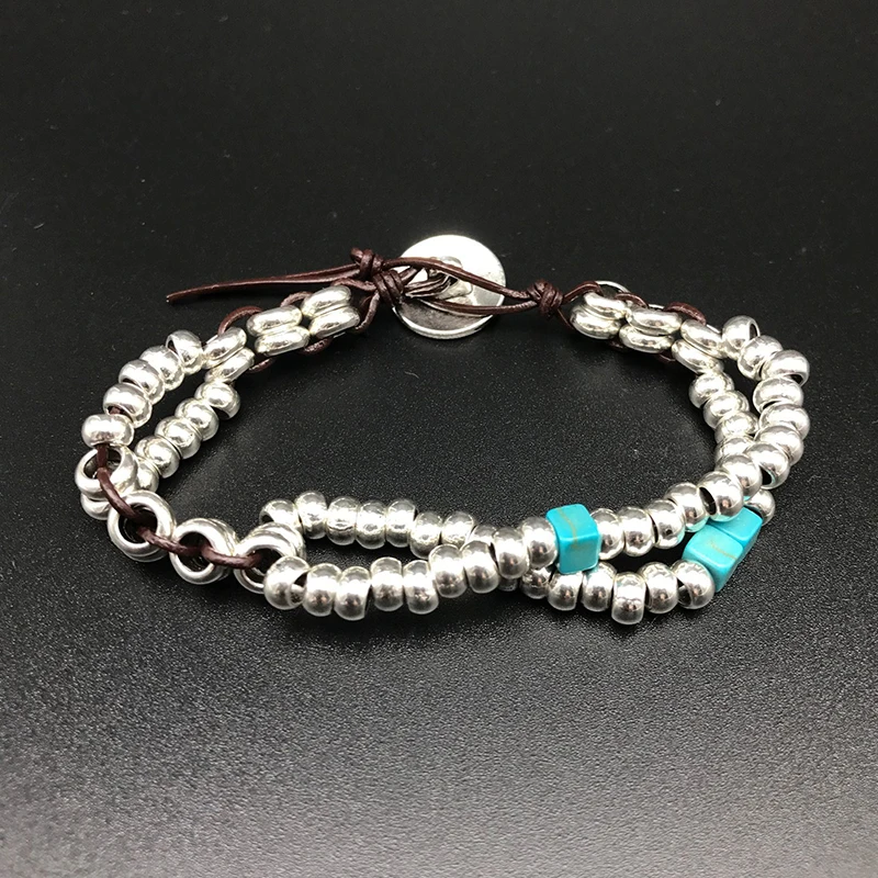 Youga fashion restoring ancient ways bracelet cowhide rope hand-woven personality of the original tribal style jewelry for women
Youga fashion restoring ancient ways bracelet cowhide rope hand-woven personality of the original tribal style jewelry for women