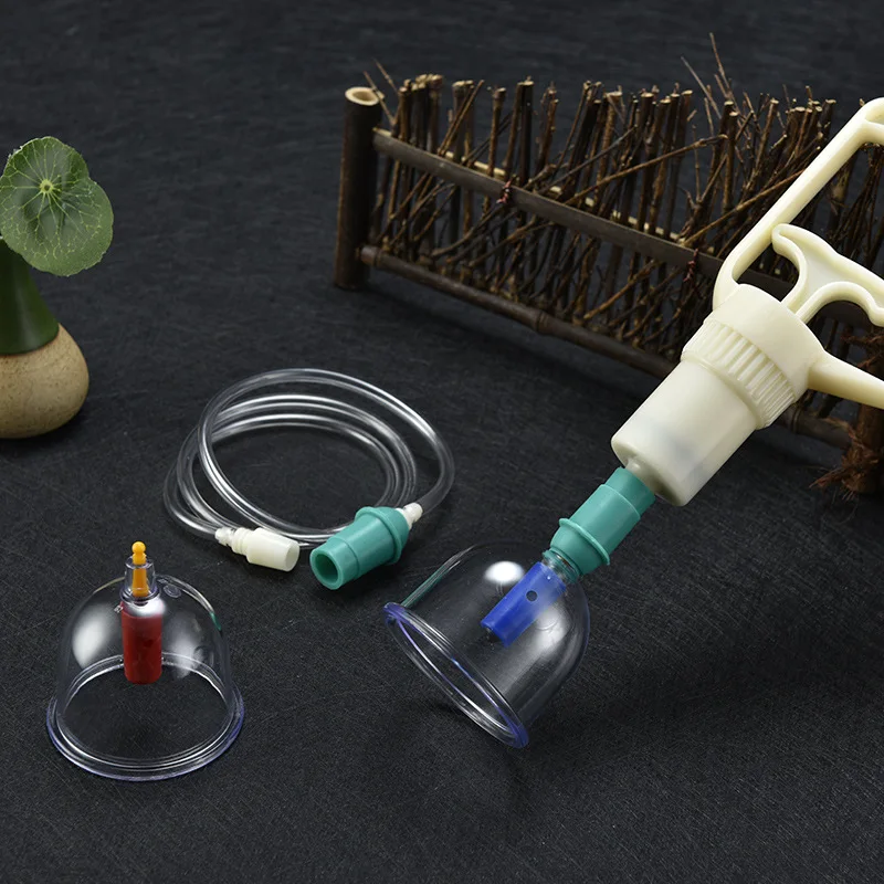 24 Cans Massage Cups Body Vacuum Cupping Set Magnetic Acupuncture Therapy Massage Suction Cup Chinese Medical Massage Kit -6