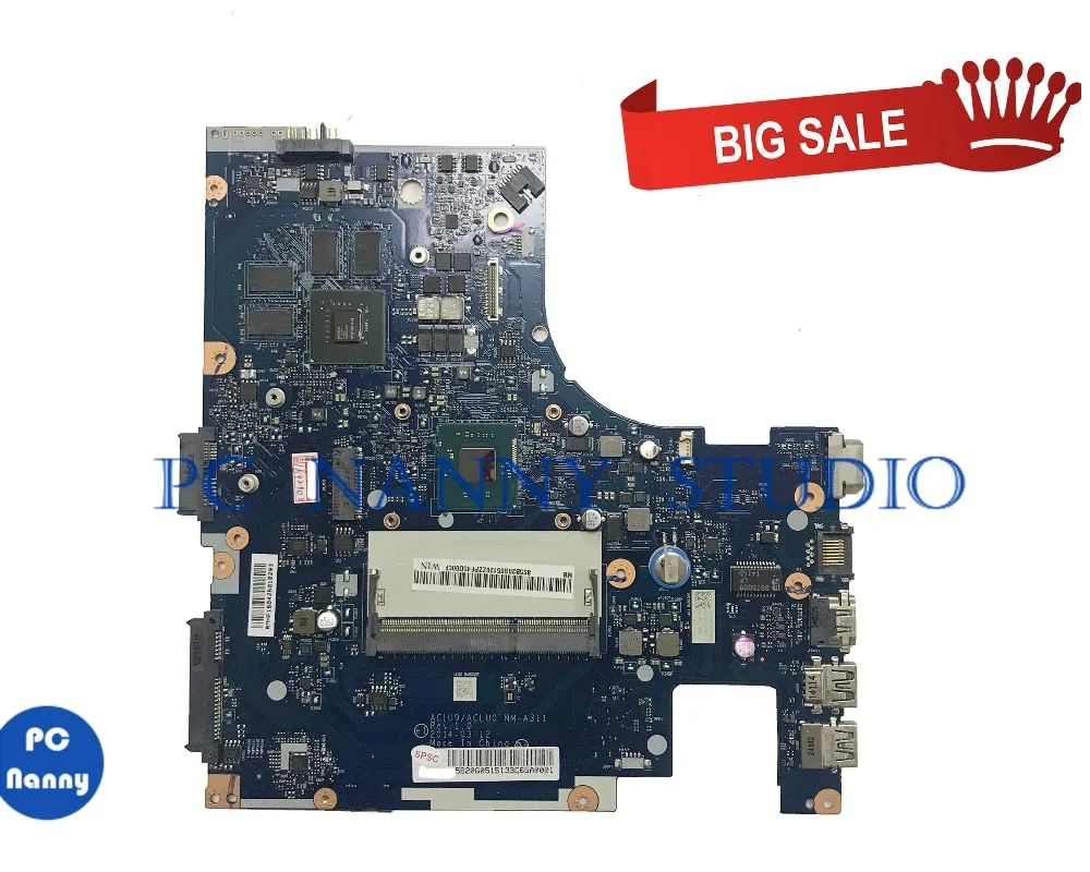 PCNANNY For Lenovo G40-30 Laptop Motherboard NM-A311 N2840 DDR3 notebook mainboard tested
PCNANNY For Lenovo G40-30 Laptop Motherboard NM-A311 N2840 DDR3 notebook mainboard tested