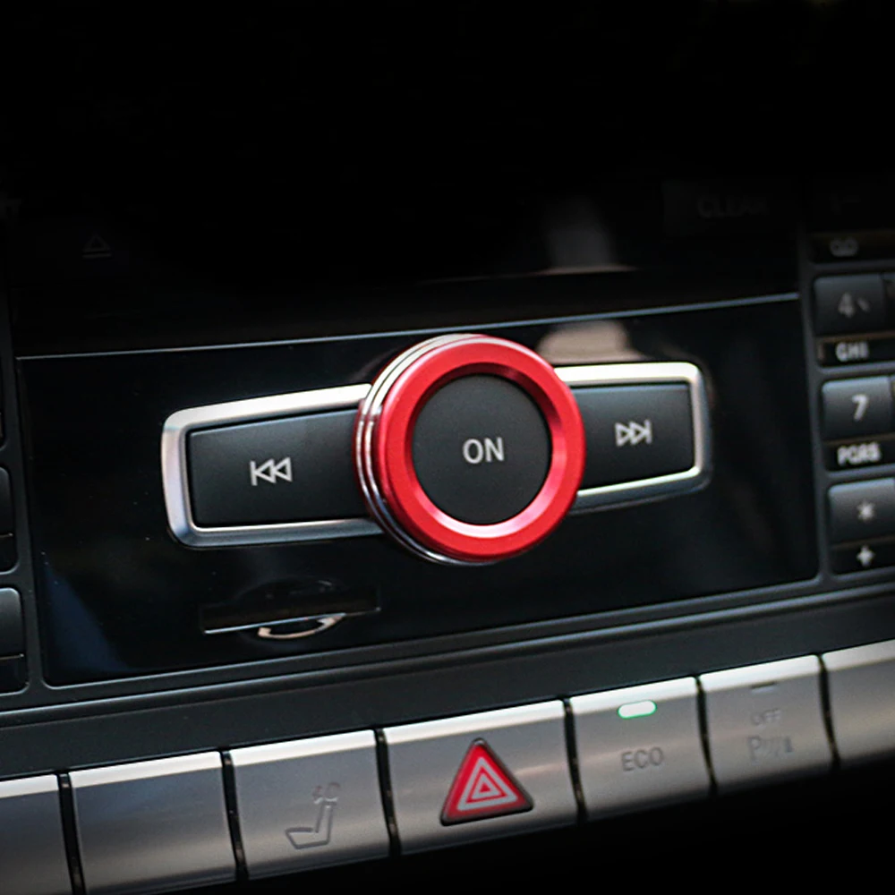 Car styling Aluminum car volume knob decoration Fit for Mercedes Benz A Class B Class E Class GLK GLA CLA GLE ML GL AMG
Car styling Aluminum car volume knob decoration Fit for Mercedes Benz A Class B Class E Class GLK GLA CLA GLE ML GL AMG