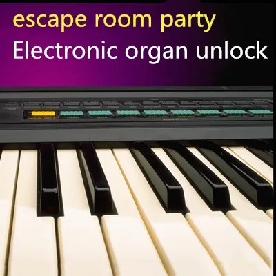 Electronic organ props to open the lock real life room escape mysterious door game
Electronic organ props to open the lock real life room escape mysterious door game