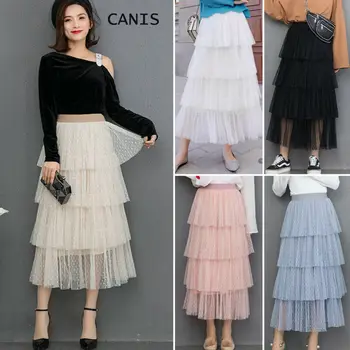2019 New Women Pleated Tulle Skirt Dot Ball Gown High Waist Summer Tutu Voile Mesh Skirt
2019 New Women Pleated Tulle Skirt Dot Ball Gown High Waist Summer Tutu Voile Mesh Skirt