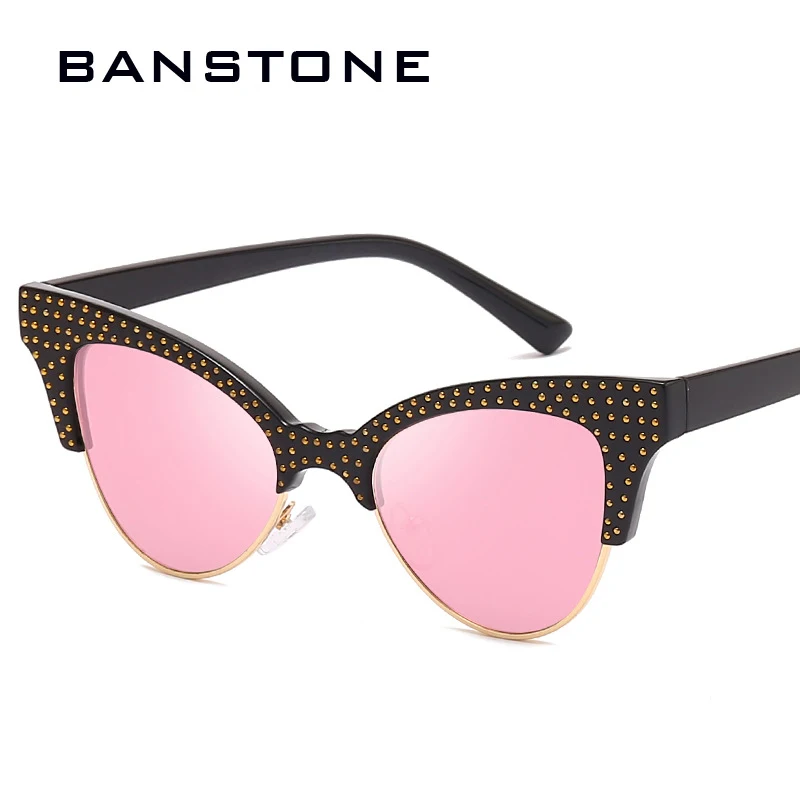 BANSTONE Fashion Cat Eye Women HD Sunglasses Brand Designer Vintage Gradient Semi-Rimless Sun Glasses Shades For Women UV400
BANSTONE Fashion Cat Eye Women HD Sunglasses Brand Designer Vintage Gradient Semi-Rimless Sun Glasses Shades For Women UV400