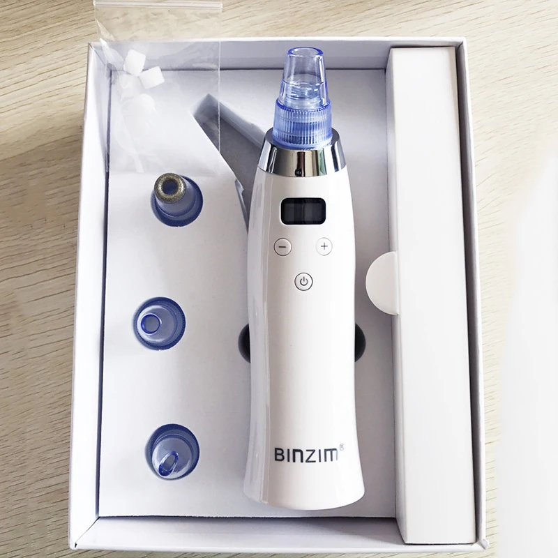 Face Nose Vacuum Blackhead Extractor Pores Cleaning Black Dot Comedo Extractor Point Noir Aspiration Acne Suction Massage Tool
Face Nose Vacuum Blackhead Extractor Pores Cleaning Black Dot Comedo Extractor Point Noir Aspiration Acne Suction Massage Tool