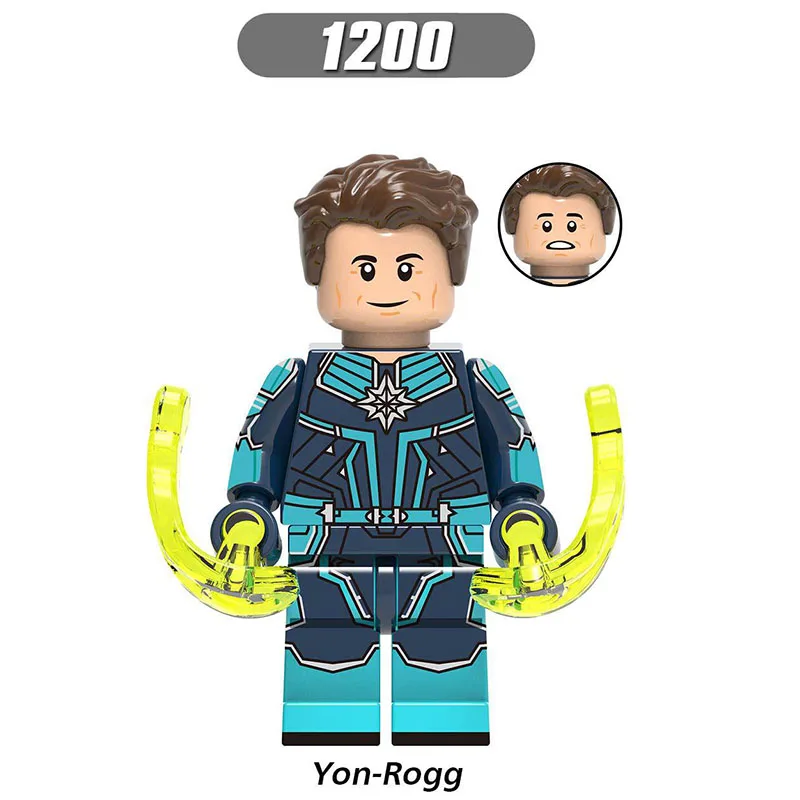 Single Sale LegoINGlys Super Heroes Minn-Erva Skrull Nick Fury Yon-Rogg Bron-Char Building Blocks Figures For Children Toys
Single Sale LegoINGlys Super Heroes Minn-Erva Skrull Nick Fury Yon-Rogg Bron-Char Building Blocks Figures For Children Toys