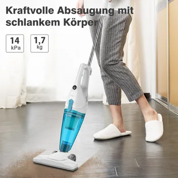 MLITER Corded Stick Vacuum Cleaner 2 in 1 Upright and Handheld Vacuum 14 KPa Powerful Suction 400W
MLITER Corded Stick Vacuum Cleaner 2 in 1 Upright and Handheld Vacuum 14 KPa Powerful Suction 400W