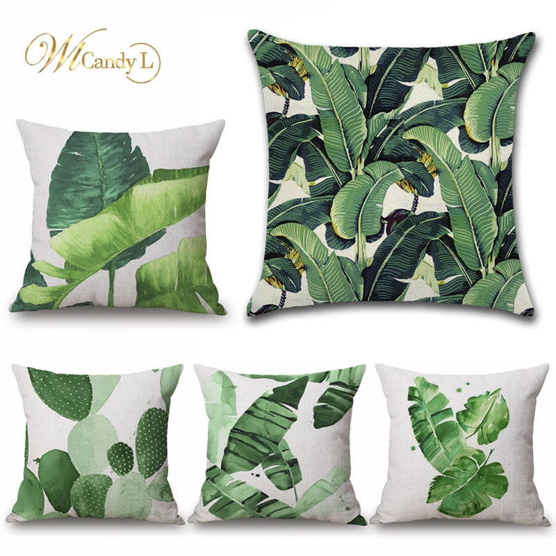 WL Candy L Tropical Plants Cushion Covers Green Leaves Monstera Pillow Cover Car Sofa Home Decorative Beige Linen Pillow Case
WL Candy L Tropical Plants Cushion Covers Green Leaves Monstera Pillow Cover Car Sofa Home Decorative Beige Linen Pillow Case