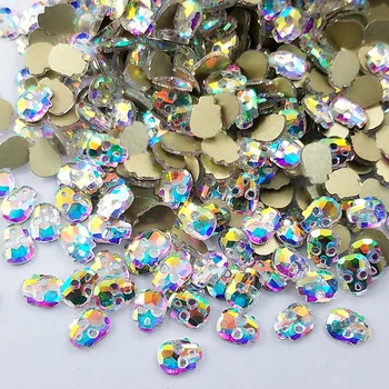 HOT 10pcs/pack 3D Charms Glass Crystal Diamonds Nail Art Skull Stone Decorations Strass Jewelry DIY Nailart Adhesive Rhinestones
HOT 10pcs/pack 3D Charms Glass Crystal Diamonds Nail Art Skull Stone Decorations Strass Jewelry DIY Nailart Adhesive Rhinestones