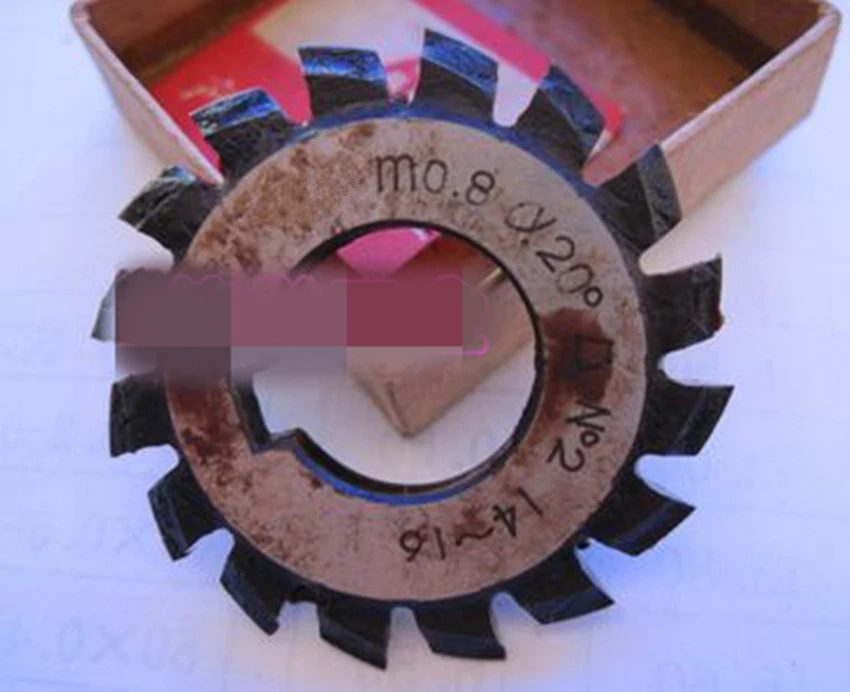 1PC Sold separately Module 0.8 PA20 Bore16 1#2#3#4#5#6#7#8# Involute Gear Cutters M0.8
1PC Sold separately Module 0.8 PA20 Bore16 1#2#3#4#5#6#7#8# Involute Gear Cutters M0.8