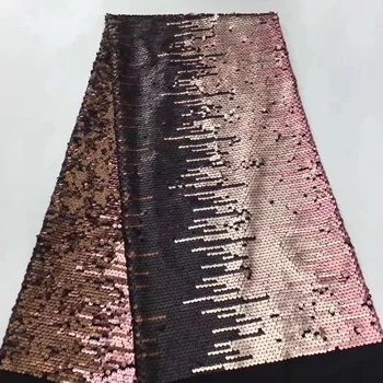 5 yards Peach black high quality with feather embroidered net tulle mesh lace gold french sequins lace fabric for wedding dress
5 yards Peach black high quality with feather embroidered net tulle mesh lace gold french sequins lace fabric for wedding dress