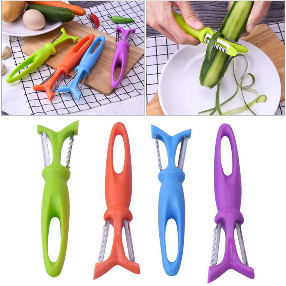 1 pcs Multifunctional Kitchen Tool Vegetable Fruit Potato Carrot Peeler Grater Turnip Cutter Slicer Melon Gadget
1 pcs Multifunctional Kitchen Tool Vegetable Fruit Potato Carrot Peeler Grater Turnip Cutter Slicer Melon Gadget