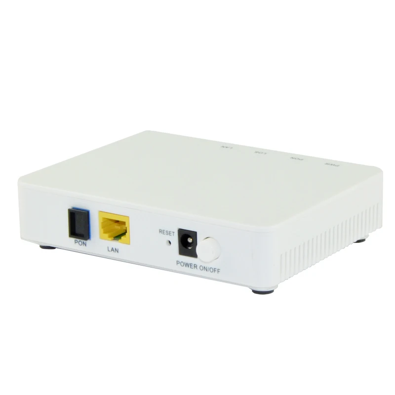 Gigabit EPON ONU with a 1000Mbps Ethernet interfaces and a 1.25Gbps PON SC fiber interfaces Compatible with FTTO, FTTD, FTTH
Gigabit EPON ONU with a 1000Mbps Ethernet interfaces and a 1.25Gbps PON SC fiber interfaces Compatible with FTTO, FTTD, FTTH