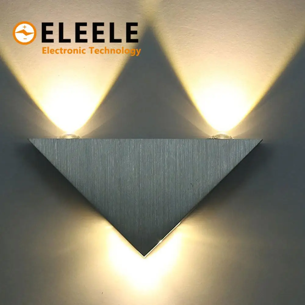 Modern Led Wall Lamp 3W Aluminum Body Triangle Wall Light For Bedroom Home Lighting Luminaire Bathroom Light Fixture
Modern Led Wall Lamp 3W Aluminum Body Triangle Wall Light For Bedroom Home Lighting Luminaire Bathroom Light Fixture