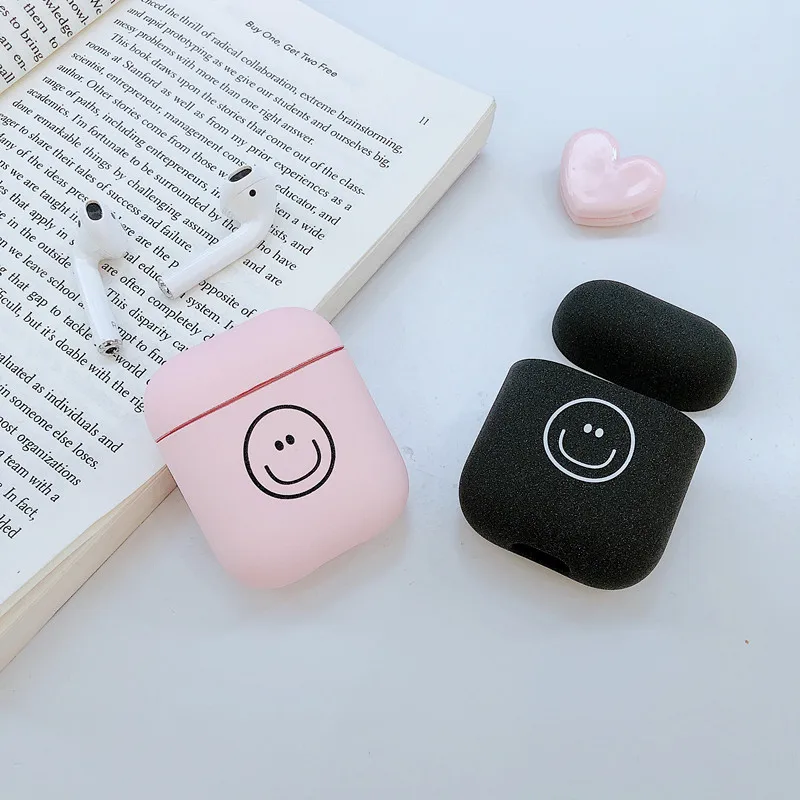 For AirPods Case Cute Cartoon Smile Couple Earphone Case For Apple Airpods 2 Silicone Protect Cover
For AirPods Case Cute Cartoon Smile Couple Earphone Case For Apple Airpods 2 Silicone Protect Cover