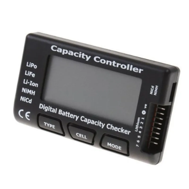 RC CellMeter-7 Digital Battery Capacity Checker LiPo LiFe Li-ion Nicd NiMH Battery Voltage Tester Checking CellMeter7
RC CellMeter-7 Digital Battery Capacity Checker LiPo LiFe Li-ion Nicd NiMH Battery Voltage Tester Checking CellMeter7
