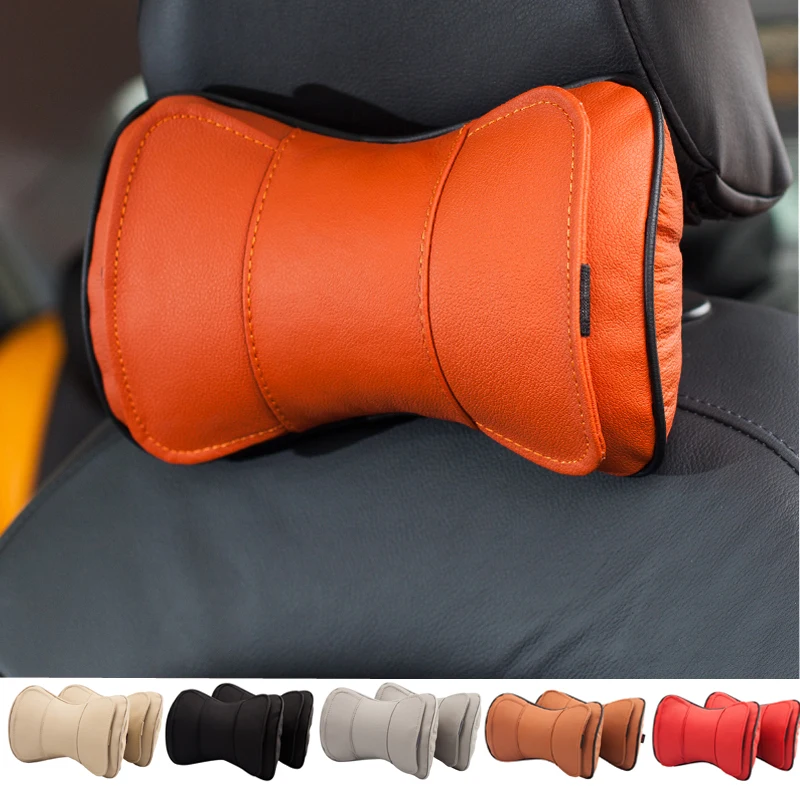 2pcs AUTO Top stylish fashionable sports genuine leather neck rest Pillow Headrest automobile car accessories for bmw benz etc
2pcs AUTO Top stylish fashionable sports genuine leather neck rest Pillow Headrest automobile car accessories for bmw benz etc