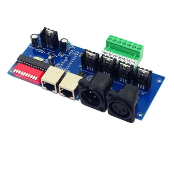 wholesale 1 pcs 4 channels x 4A with RJ45 interface RGBW LED Controller DMX512 Decoder DC12V-24V for LED Strip Light
wholesale 1 pcs 4 channels x 4A with RJ45 interface RGBW LED Controller DMX512 Decoder DC12V-24V for LED Strip Light