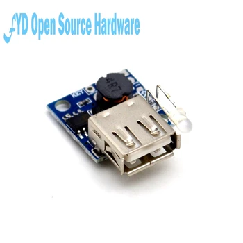 1pcs Input 2.6-5.5V output 5V ultra-small mobile power board with light 3A high efficiency boost board DC-DC boost module
1pcs Input 2.6-5.5V output 5V ultra-small mobile power board with light 3A high efficiency boost board DC-DC boost module