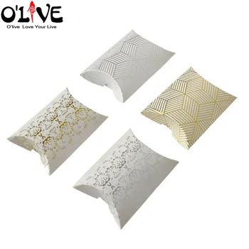 50 Pcs Bronzing Pillow Box Gift Bag Packaging Birthday Party Favors Wedding Candy Box Present Bonbonniere Chocolate Boxes Sweets
50 Pcs Bronzing Pillow Box Gift Bag Packaging Birthday Party Favors Wedding Candy Box Present Bonbonniere Chocolate Boxes Sweets
