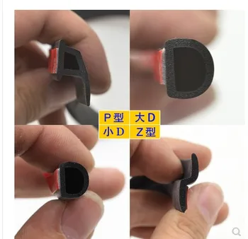 6M Big D Type Z Type P Type Car Door Seal Strip Rubber Waterproof Trim Sound Insulation Soundproof 6 Meters Car-Styling
6M Big D Type Z Type P Type Car Door Seal Strip Rubber Waterproof Trim Sound Insulation Soundproof 6 Meters Car-Styling