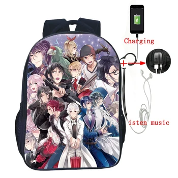 Hot Yaoi Anime K Project USB Charge Backpack USB Charging Laptop Backpack Beautiful Men Women Boys Girls School Bag
Hot Yaoi Anime K Project USB Charge Backpack USB Charging Laptop Backpack Beautiful Men Women Boys Girls School Bag