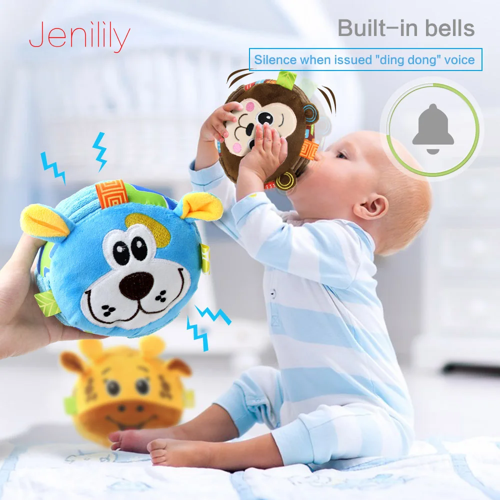 Baby Handbell Newborn Rattles Infant Soft Cute Animal Doll Handbells Mobiles Educational oyuncak Kids Baby Toys 0-36 Months
Baby Handbell Newborn Rattles Infant Soft Cute Animal Doll Handbells Mobiles Educational oyuncak Kids Baby Toys 0-36 Months