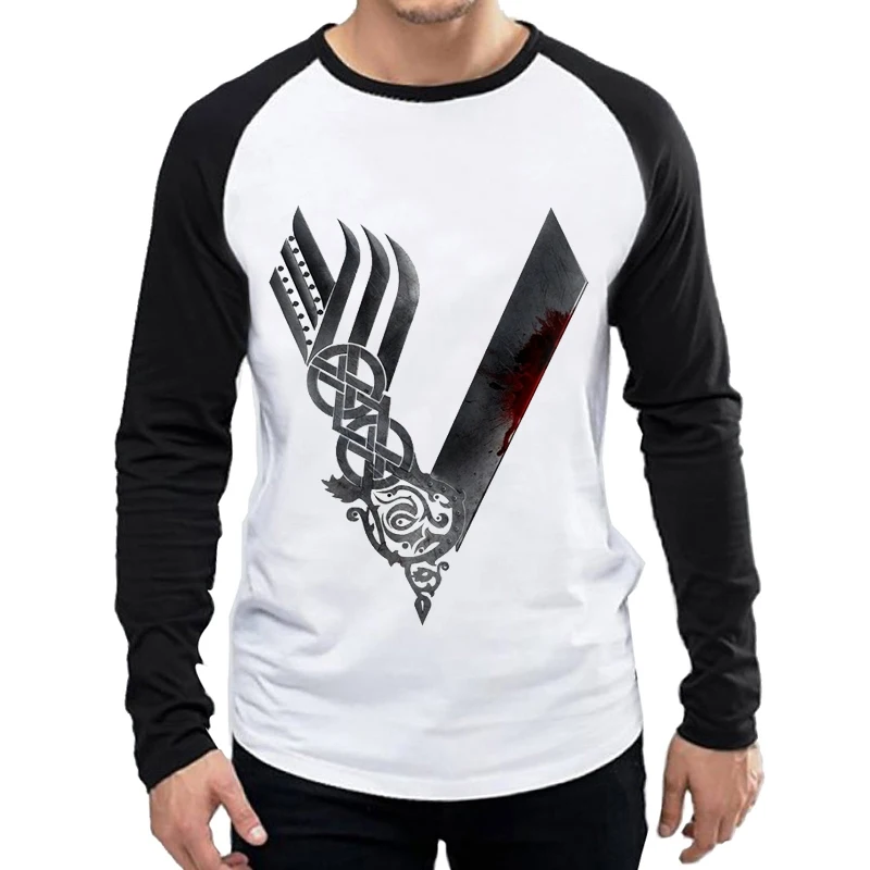 Long Sleeve Vikings T Shirt Fashion Mens White Color Vikings Logo T Shirt Top Tees tshirt Full Sleeve Vikings T-shirt
Long Sleeve Vikings T Shirt Fashion Mens White Color Vikings Logo T Shirt Top Tees tshirt Full Sleeve Vikings T-shirt