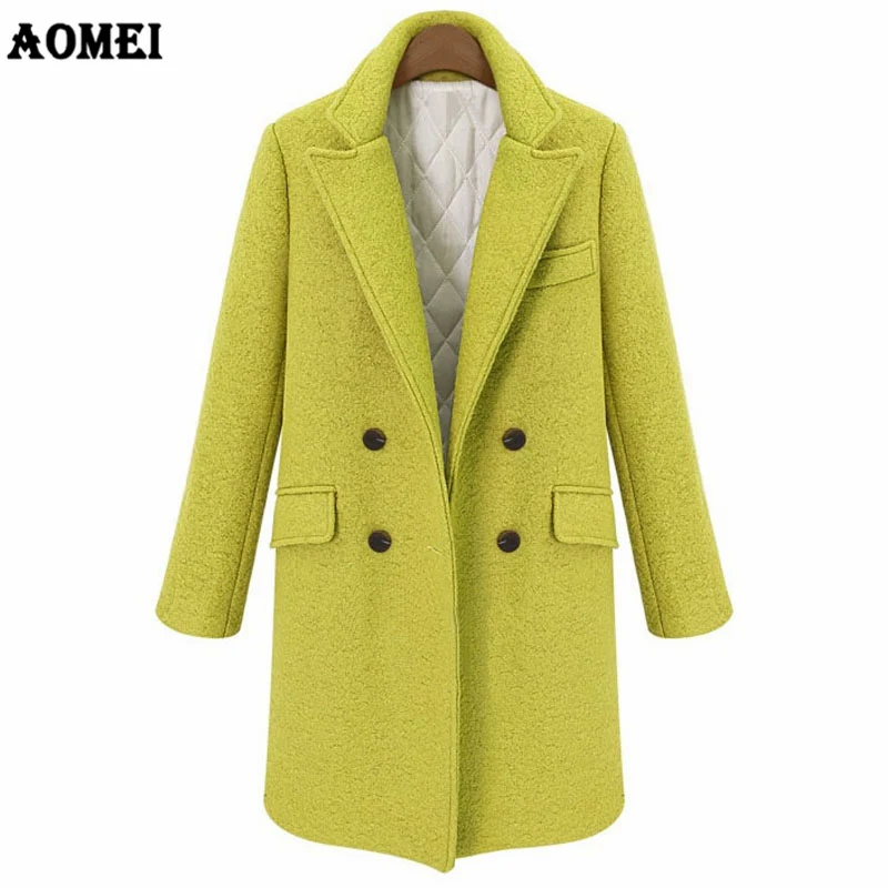 Woman Wool Coat Quilted Thicken High Quality Winter Jacket Women Slim Woolen Long Cashmere Blend Coats Cardigan Overcoat Elegant
Woman Wool Coat Quilted Thicken High Quality Winter Jacket Women Slim Woolen Long Cashmere Blend Coats Cardigan Overcoat Elegant