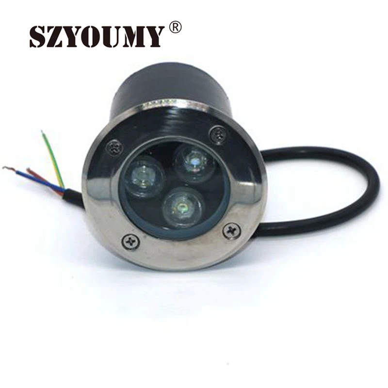 SZYOUMY 15 Pcs 3W LED Underground Lamps Buried Lighting LED Underground Light Outdoor Recessed DC12V AC85-265V
SZYOUMY 15 Pcs 3W LED Underground Lamps Buried Lighting LED Underground Light Outdoor Recessed DC12V AC85-265V