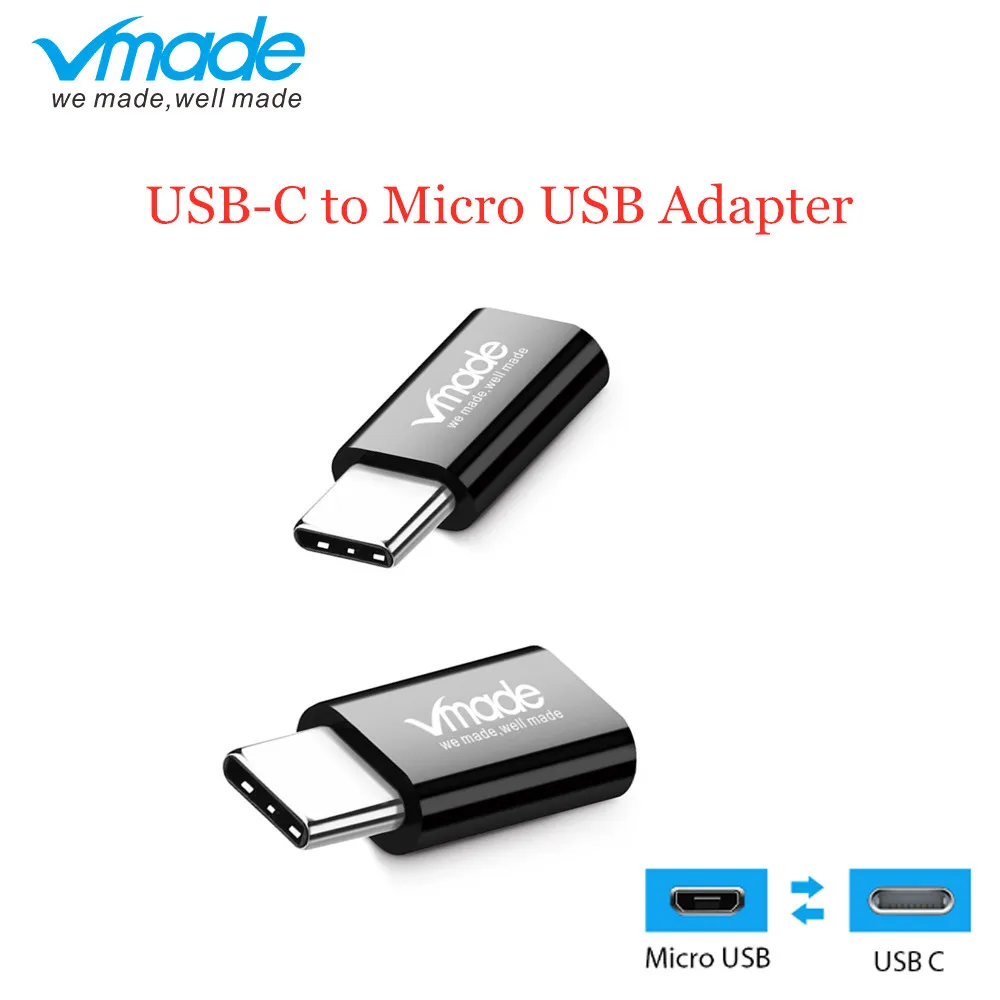 Vmade USB-C Type-C to Micro USB Mini Adapter for Xiaomi Huawei P20 Lite Honor 10 Mate 20 Pro One Plus 6T Oneplus 6 5 Converter
Vmade USB-C Type-C to Micro USB Mini Adapter for Xiaomi Huawei P20 Lite Honor 10 Mate 20 Pro One Plus 6T Oneplus 6 5 Converter