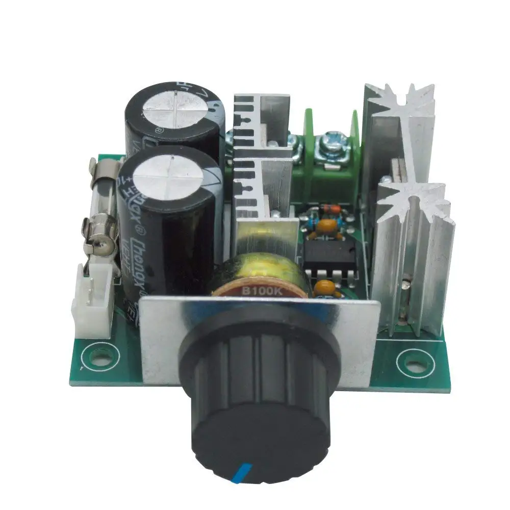 Taiss 12V-40V 10A PWM DC Motor Speed Controller with Knob, MX10A40V
Taiss 12V-40V 10A PWM DC Motor Speed Controller with Knob, MX10A40V