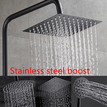 Stainless Steel 304 Shower Head Rainfall High Pressure Shower Head Water Saving Silica Gel Shower Head Holding Bathroom
Stainless Steel 304 Shower Head Rainfall High Pressure Shower Head Water Saving Silica Gel Shower Head Holding Bathroom