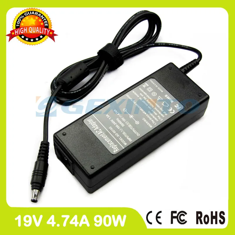 19V 4.74A 90W laptop ac adapter for Samsung charger NP700Z3A NP700Z3C NP550P7C NP600B4A NP600B4B NP630Z5J NP670Z5E NP680Z5E
19V 4.74A 90W laptop ac adapter for Samsung charger NP700Z3A NP700Z3C NP550P7C NP600B4A NP600B4B NP630Z5J NP670Z5E NP680Z5E