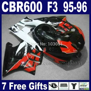ABS Custom motorcycle fairings kits for Honda red black CBR600 F3 1995 1996 CBR600F CBR 600 F3 95 96 bodywork fairing parts
ABS Custom motorcycle fairings kits for Honda red black CBR600 F3 1995 1996 CBR600F CBR 600 F3 95 96 bodywork fairing parts