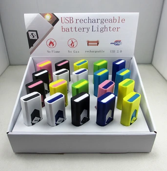 20PCS Retail Box USB Cigarette Lighter Electronic USB Rechargeable Battery Lighter Flameless Cigar Cigarette Wind Proof
20PCS Retail Box USB Cigarette Lighter Electronic USB Rechargeable Battery Lighter Flameless Cigar Cigarette Wind Proof