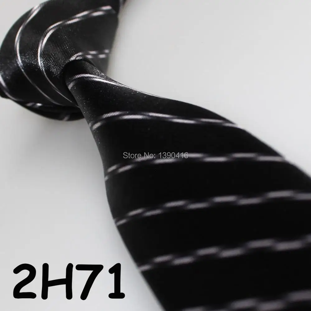 Image 2016 Latest Style Fashion Black White Striped Design Slim 5CM Tie Men s Accessories Tie For Men Corbatas Hombre Vestido De Festa