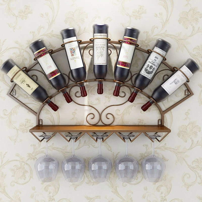 10%Modern Metal Wine Holder Rack for 7 Bottles Wall Mounted Wine Bottle Display Rack Glassware Storage Shelf for Whiskey Wine
10%Modern Metal Wine Holder Rack for 7 Bottles Wall Mounted Wine Bottle Display Rack Glassware Storage Shelf for Whiskey Wine