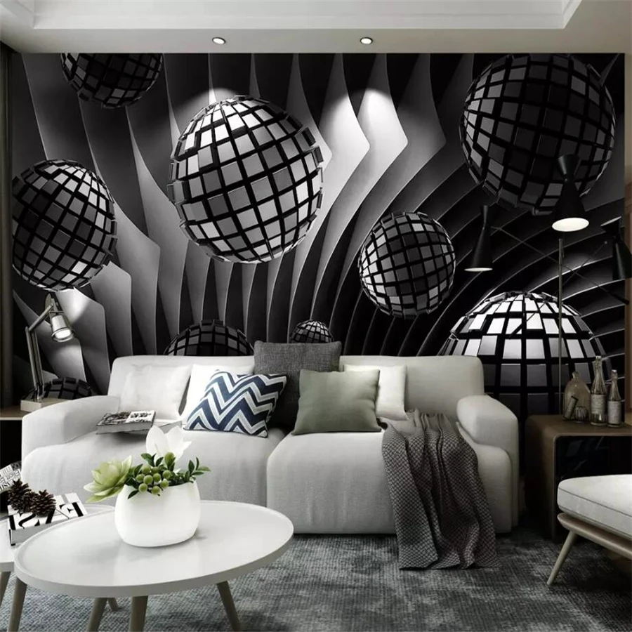 beibehang papel de parede Custom wallpaper 3d solid wall mural sphere expansion space modern minimalist TV background wall paper
beibehang papel de parede Custom wallpaper 3d solid wall mural sphere expansion space modern minimalist TV background wall paper