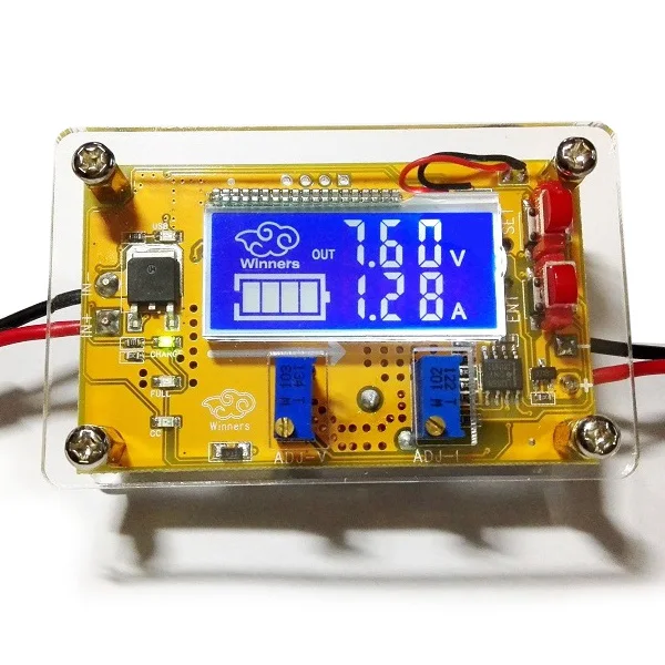 5A DC-DC Adjustable Step Down Power Supply Module Constant Voltage Current Dual LCD Display Screen
5A DC-DC Adjustable Step Down Power Supply Module Constant Voltage Current Dual LCD Display Screen