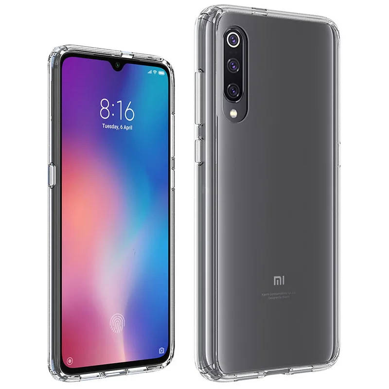 D Phone Case for Xiaomi Mi9 Case Crystal Hybrid Bumper Hard Acrylic Back Cover for Capa Xiaomi Mi 9 Case M9 Cover Protect Black
D Phone Case for Xiaomi Mi9 Case Crystal Hybrid Bumper Hard Acrylic Back Cover for Capa Xiaomi Mi 9 Case M9 Cover Protect Black