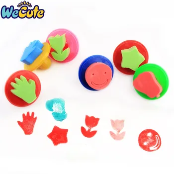Wecute 6Pcs/lot Cute Cartoon Sponge Seal DIY Painting Tools Baby Creative Art Supplies Children Funny Hot Sale Drawing Toys
Wecute 6Pcs/lot Cute Cartoon Sponge Seal DIY Painting Tools Baby Creative Art Supplies Children Funny Hot Sale Drawing Toys
