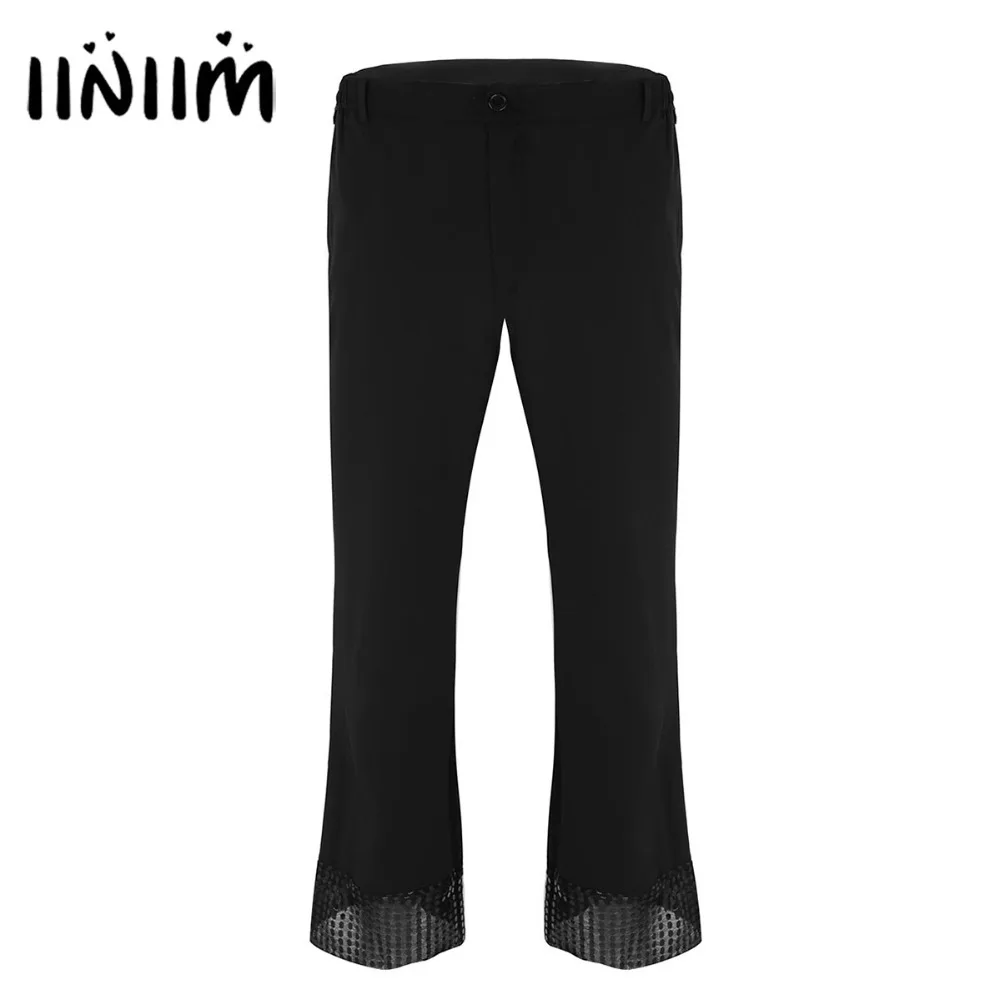 iiniim Adult Mens Disco Pants with Sequin Cuff Bell Bottom Flared Long Pants Dude Costume Trousers Gay Performance Dancewear
iiniim Adult Mens Disco Pants with Sequin Cuff Bell Bottom Flared Long Pants Dude Costume Trousers Gay Performance Dancewear