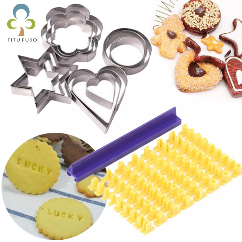 Baking Mould Star Heart Flower Cutter Alphabet Letter Number Cookie Press Stamp Stainless Steel Egg Mould Cookie Cutter GYH
Baking Mould Star Heart Flower Cutter Alphabet Letter Number Cookie Press Stamp Stainless Steel Egg Mould Cookie Cutter GYH