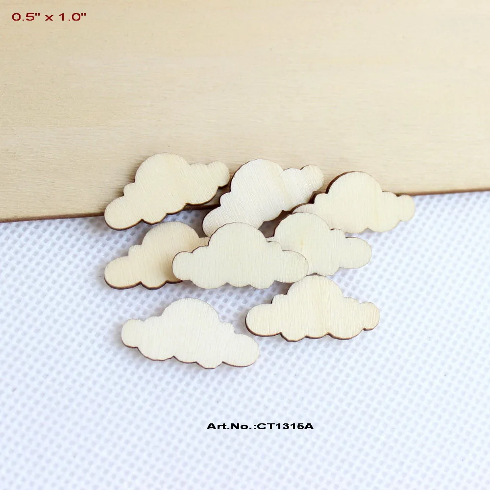 (50pcs/lot) 25mm Blank Unfinished Wood Cloud Rustic Baby's Nursery Party 1" -CT1315A
(50pcs/lot) 25mm Blank Unfinished Wood Cloud Rustic Baby's Nursery Party 1" -CT1315A