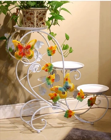 Europe type multilayer, wrought iron flower wearing white indoor potted frame console pot frame
Europe type multilayer, wrought iron flower wearing white indoor potted frame console pot frame