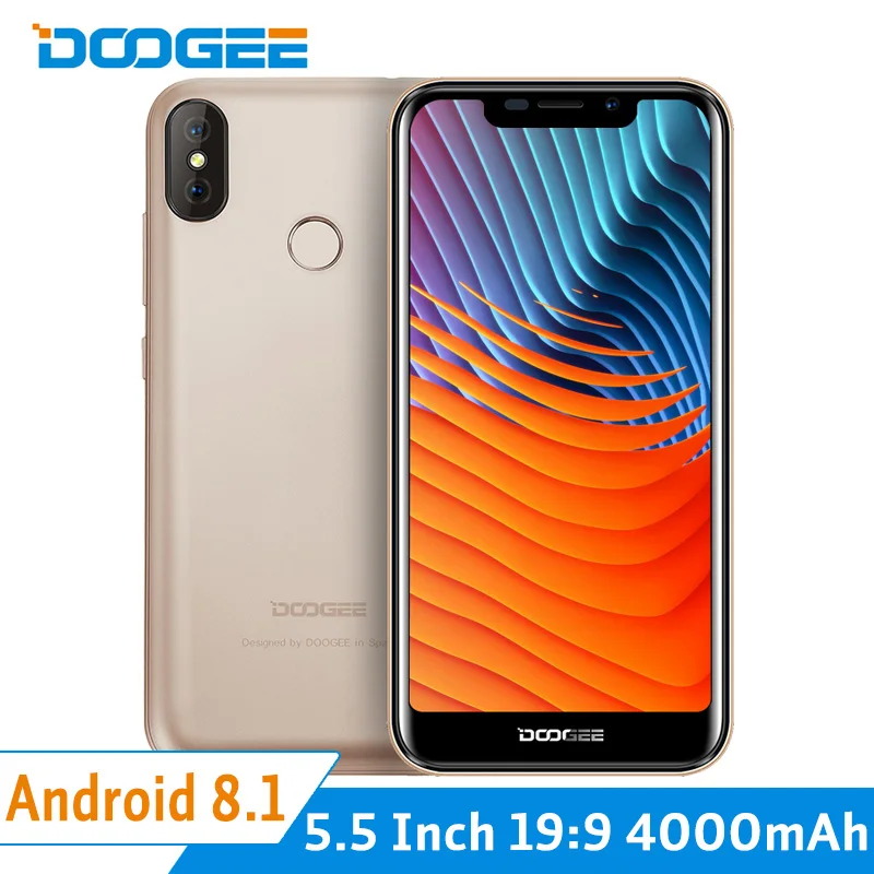 Doogee X70 3G Dual Sim Cards Smartphone Android 8.1 Oreo Quad Core 2G+16G 5.5 Inch 19:9 Full Screen 4000mAh Face ID Fingerprint
Doogee X70 3G Dual Sim Cards Smartphone Android 8.1 Oreo Quad Core 2G+16G 5.5 Inch 19:9 Full Screen 4000mAh Face ID Fingerprint